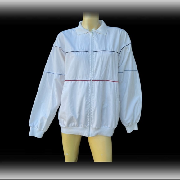 Jackets & Coats Vintage White Windbreaker Poshmark